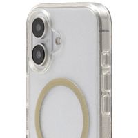 ZAGG Coque Milan Snap avec MagSafe iPhone 16 - Gold Glitter