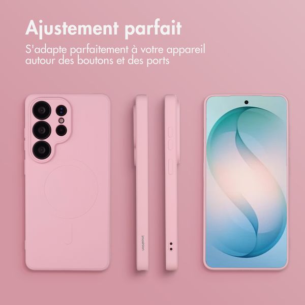 imoshion Coque Couleur avec MagSafe Samsung Galaxy S26 Ultra - Candy Pink