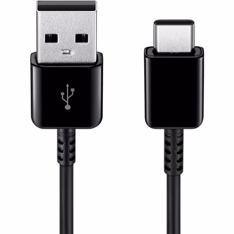 Samsung Original câble USB-C vers USB-A emballage d'usine - 1.5 mètre - 18 Watt - Noir