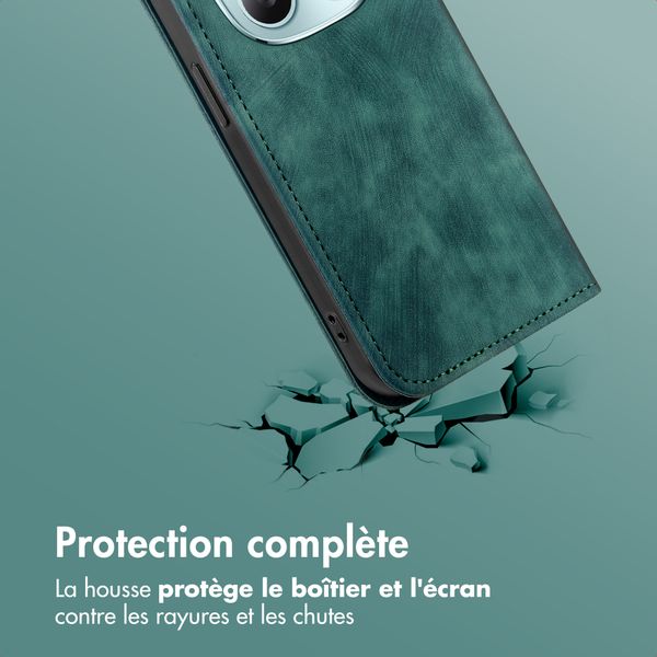 imoshion Étui de téléphone portefeuille Slim Xiaomi Redmi Note 15 (4G) - Vert