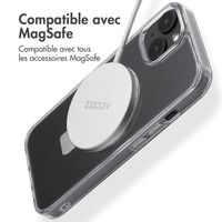 Accezz Coque Ring Stand avec MagSafe Apple iPhone 14 - Transparent