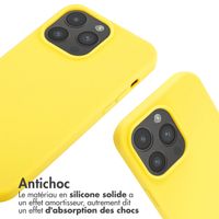 imoshion Coque en silicone avec cordon Apple iPhone 14 Pro Max - Jaune