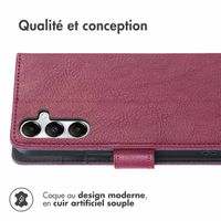 imoshion Étui de télephone portefeuille Samsung Galaxy A17 - Bordeaux