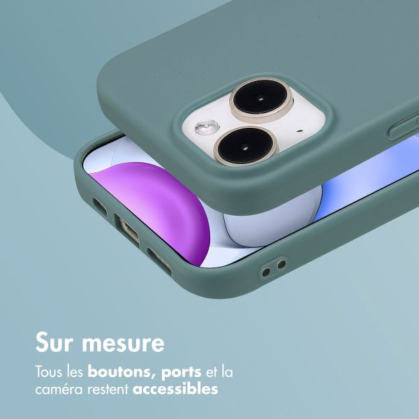 imoshion Coque Couleur Apple iPhone 15 - Pine Green