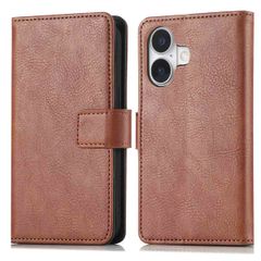 imoshion Étui de télephone portefeuille Apple iPhone 17 - Marron