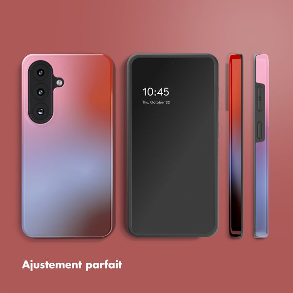 Selencia Coque arrière Vivid Samsung Galaxy S26 - Gradient Soft Blush