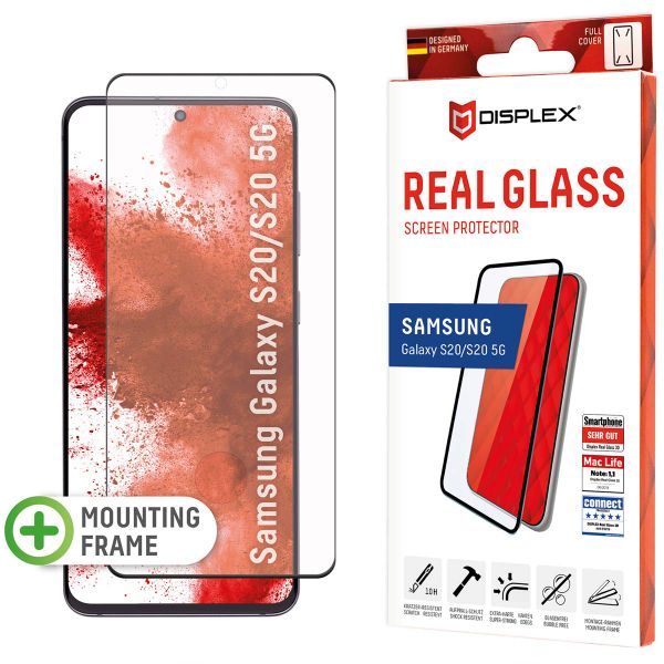 Displex Protection d'écran en verre trempé Real Glass Fingerprint Sensor Samsung Galaxy S20