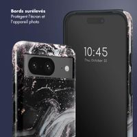 Selencia Coque arrière Vivid Tough Google Pixel 8 - Chic Marble Black