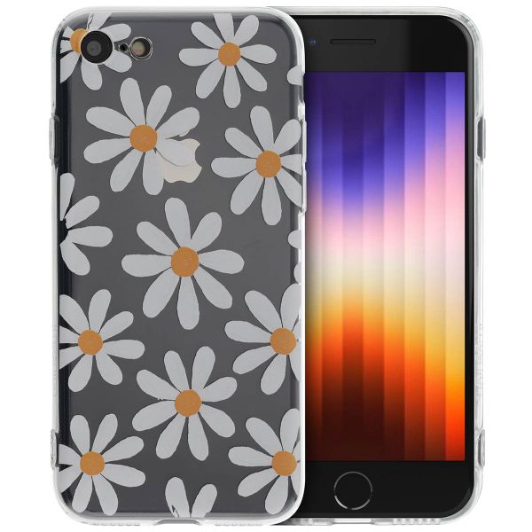 imoshion Coque Design iPhone SE (2022 / 2020) / 8 / 7 - Daisy flower