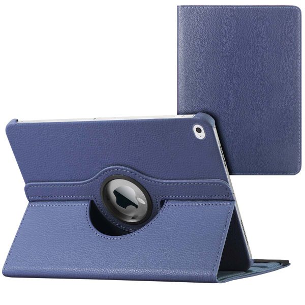 imoshion Coque tablette rotatif à 360° iPad Air 2 (2014) / Air 1 (2013) - Bleu foncé