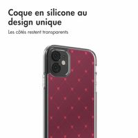 imoshion Coque Design Apple iPhone 11 - Crush Check Coral Dust