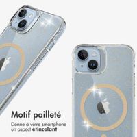 imoshion Coque Pailletée avec MagSafe iPhone 14 - Dorée