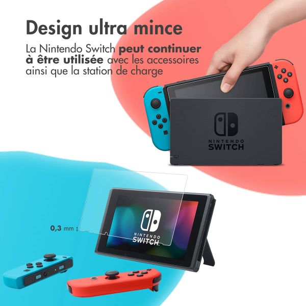 imoshion Protection d'écran en verre trempé Nintendo Switch