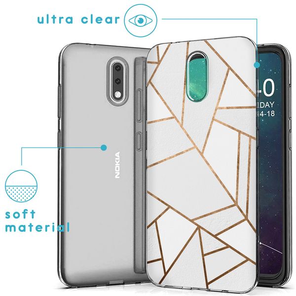 imoshion Coque Design Nokia 2.3 - White Graphic