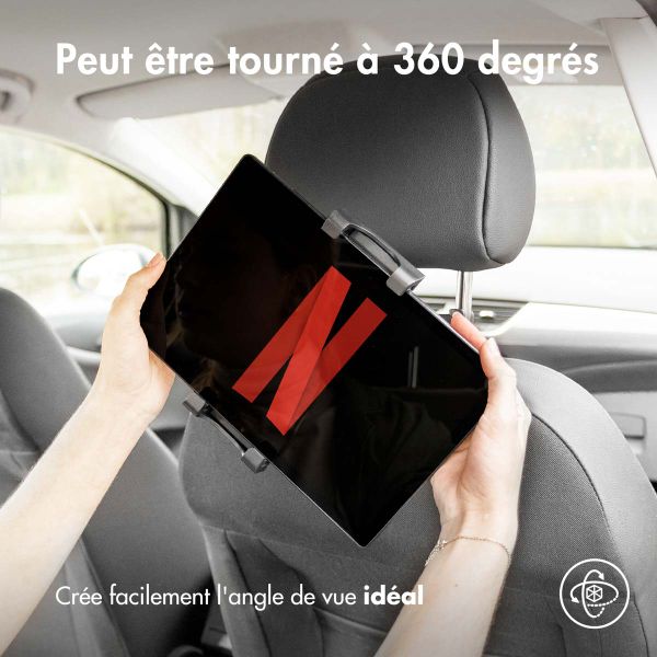 imoshion Support de tablette pour voiture - Réglable - Appui-tête - Noir