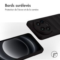 imoshion Coque arrière EasyGrip Xiaomi 14 Ultra - Noir