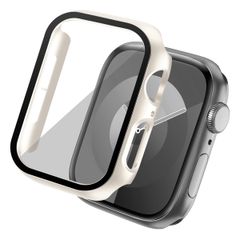 imoshion Coque rigide à couverture complète Apple Watch 4 / 5 / 6 / SE - 44 mm - Lumière stellaire
