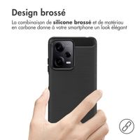 imoshion Coque Brushed Xiaomi Redmi Note 12 Pro / Xiaomi Poco X5 Pro 5G - Noir