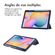 imoshion Coque tablette rigide Trifold Samsung Galaxy Tab S6 Lite (2020/2022/2024) - Bleu foncé