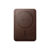 Nomad Horween Portefeuille Mag en cuir avec Apple Find My Tracking - Rustic Brown
