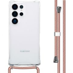 imoshion Coque avec cordon Samsung Galaxy S25 Ultra - Rose Dorée