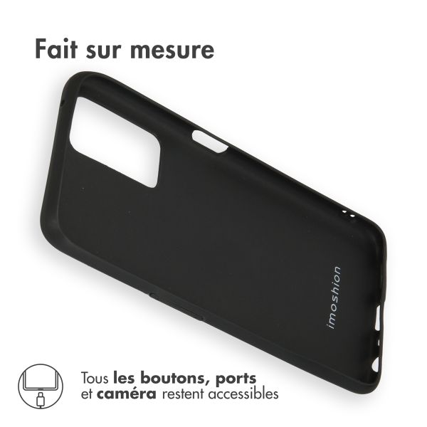 imoshion Coque Couleur  Realme 9i - Noir