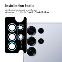 imoshion Lot de 2 protections d'objectif de caméra Samsung Galaxy S25 Ultra - Titanium Silverblue