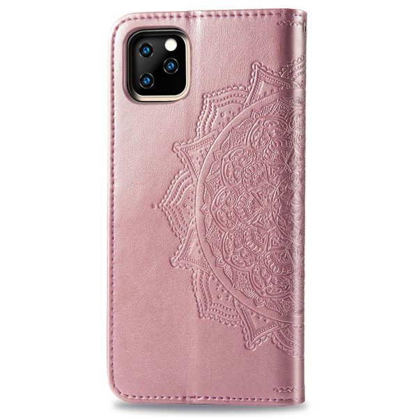 Etui de téléphone portefeuille Apple iPhone 11 Pro - Rose