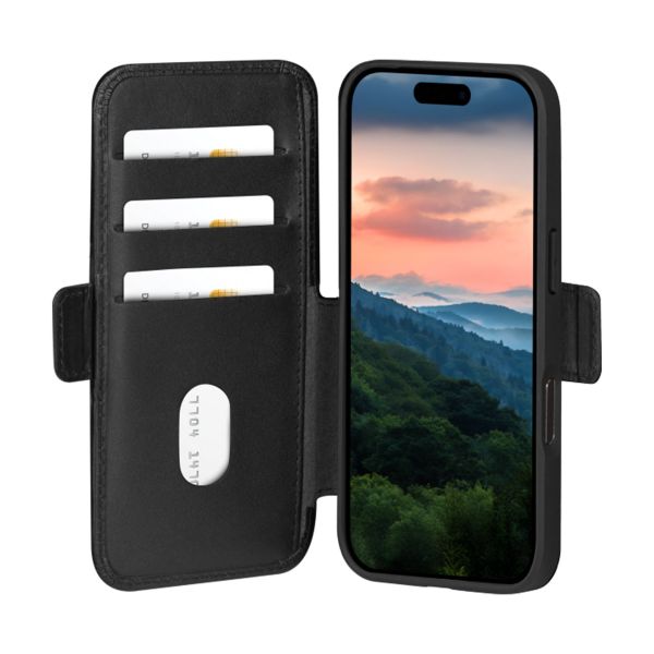 dbramante1928 Étui de télephone portefeuille Apple iPhone 17 Pro - Noir