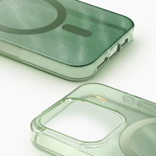 iDeal of Sweden Coque Clear MagSafe Apple iPhone 16 Pro - Sage Green