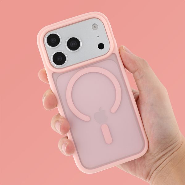 imoshion Coque Color Guard avec MagSafe Apple iPhone 17 Pro Max - Rose clair