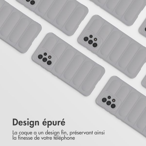 imoshion EasyGrip Backcover Samsung Galaxy A52(s) (5G/4G) - Gris