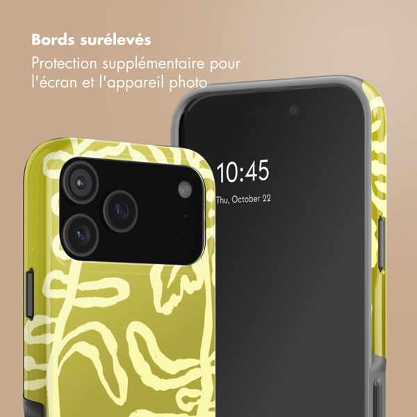 Selencia Coque arrière Vivid avec MagSafe Apple iPhone 17 Pro - Chalky Bloom