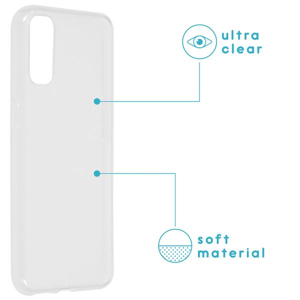 imoshion Coque silicone Oppo Reno4 5G - Transparent