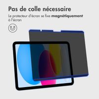 Accezz Protecteur d’écran de confidentialité magnétique Apple iPad 11 (2025) 11 pouces A16 / iPad 10 (2022) 10.9 pouces