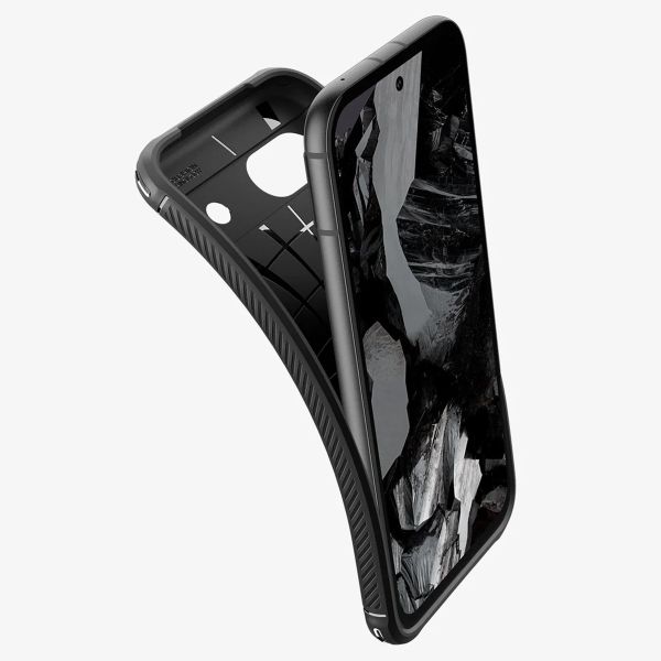 Spigen Coque Rugged Armor Google Pixel 8a - Matte Black