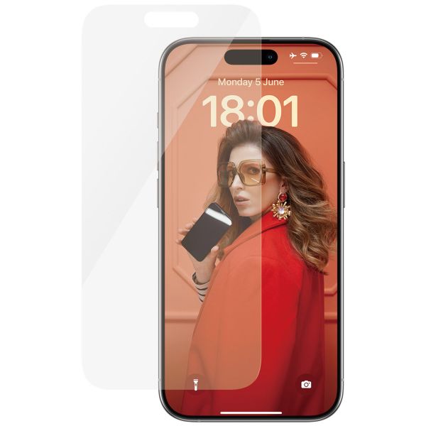 PanzerGlass Protection d'écran en verre trempé Anti-bactéries Apple iPhone 15 Pro