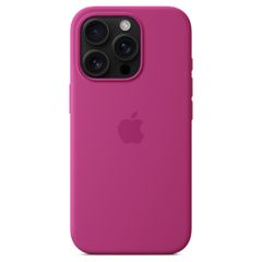 Apple Coque en silicone MagSafe Apple iPhone 16 Pro - Fuchsia