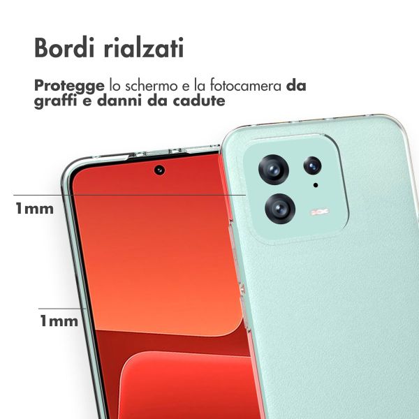 Accezz Coque Clear Xiaomi 13 - Transparent
