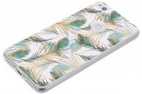 Coque design Huawei P8 Lite (2017) - Gold Peacock