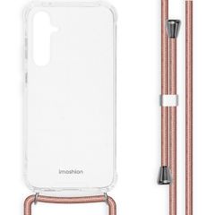 imoshion Coque avec dragonne Samsung Galaxy S23 FE - Rose Doré