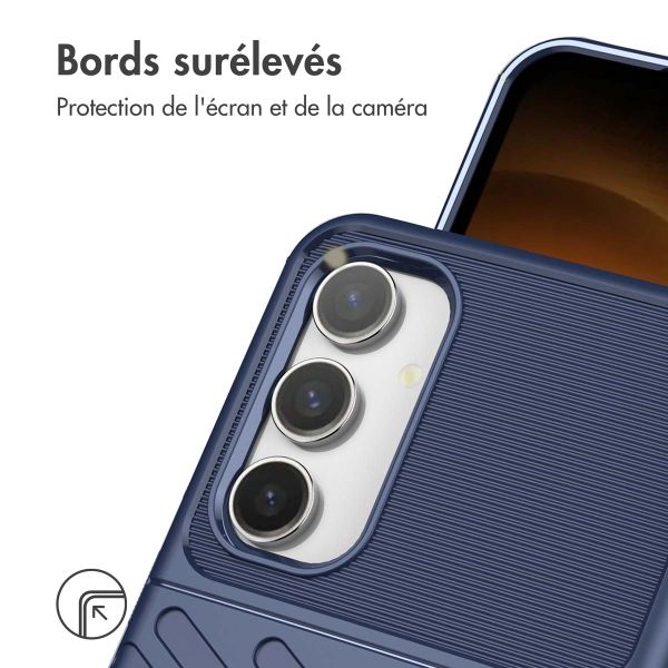 imoshion Coque arrière Thunder Samsung Galaxy S23 FE - Bleu foncé