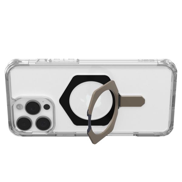 UAG Coque arrière Plyo XTE avec MagSafe et béquille Apple iPhone 16 Pro Max - Clear Titanium