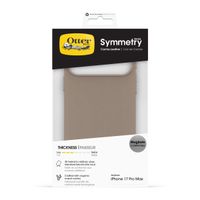 OtterBox Coque en cuir de cactus Symmetry MagSafe Apple iPhone 17 Pro Max - Light Grey