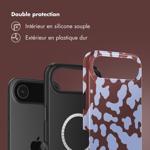 Selencia Coque arrière Vivid avec MagSafe Apple iPhone Air - Moo'd Lavender Glow