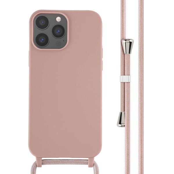 imoshion ﻿Coque en silicone avec cordon iPhone 13 Pro Max - Sand Pink