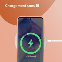 imoshion Coque Couleur Samsung Galaxy A36 / A56 - Apricot Crush Orange