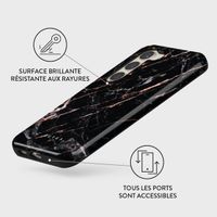 Burga Coque arrière Tough Samsung Galaxy S23 - Rose Gold Marble