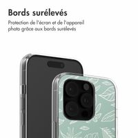 imoshion Coque Design iPhone 16 Pro - Leaves Line-Art