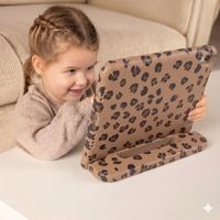 imoshion Coque arrière Kidsproof Design avec poignée Samsung Galaxy Tab A11 Plus / A9 Plus - Motif panthère